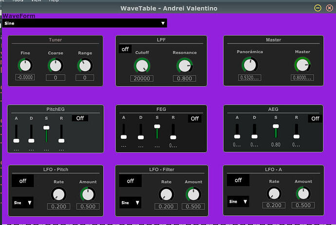 WAVETABLE - VALENTINO